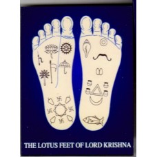 Lotus Feet of Lord Krishna Arcylic